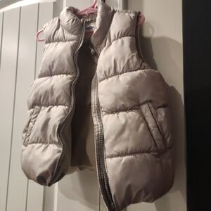 Old Navy Kids Puffer Vest - Light Gray